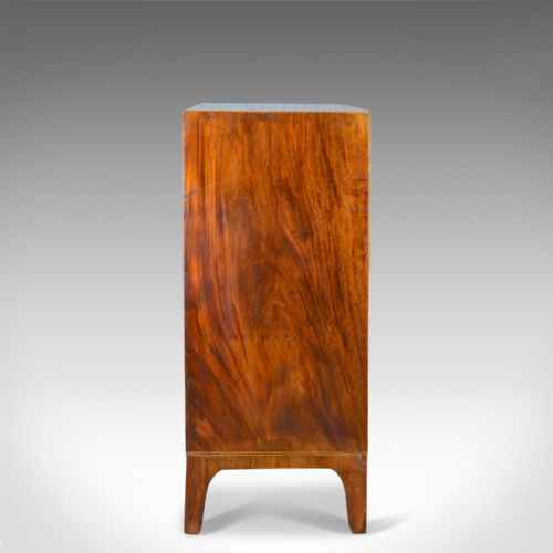 fig 3. Antique Chest of Drawers, Manner of Sheraton, English, Georgian, Circa 1780