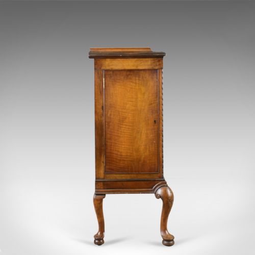 fig 2. Antique Display Cabinet, Edwardian, Walnut, Waring and Gillows Ltd, Circa 1910