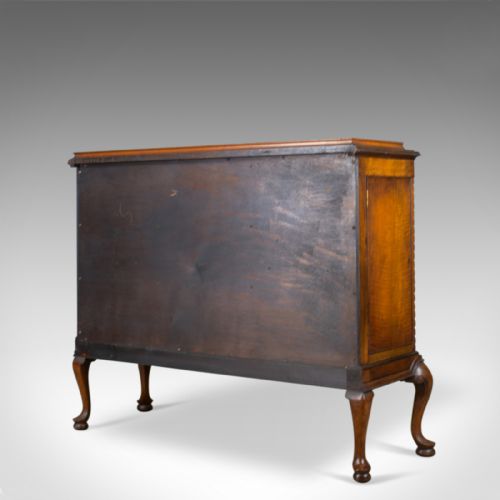 fig 3. Antique Display Cabinet, Edwardian, Walnut, Waring and Gillows Ltd, Circa 1910