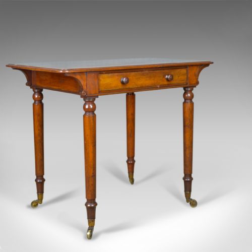 Antique Side Table by Holland and Sons, English, Victorian, Mahogany, Circa 1860