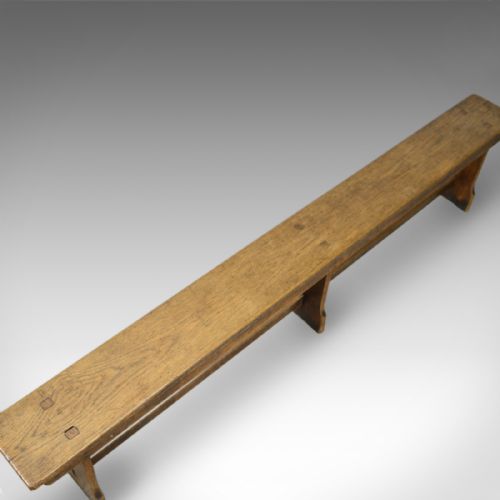 fig 3. Antique Tavern Bench, Georgian, English, Oak, Six Seater, Form, C19th, c.1810