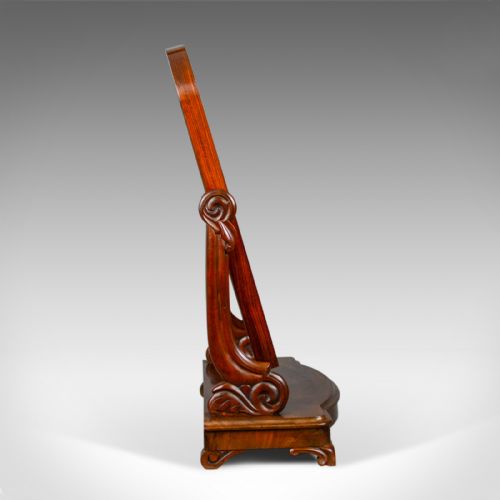 fig 3. Antique Dressing Table Mirror, Victorian, Vanity, Toilet, Art Nouveau circa 1890