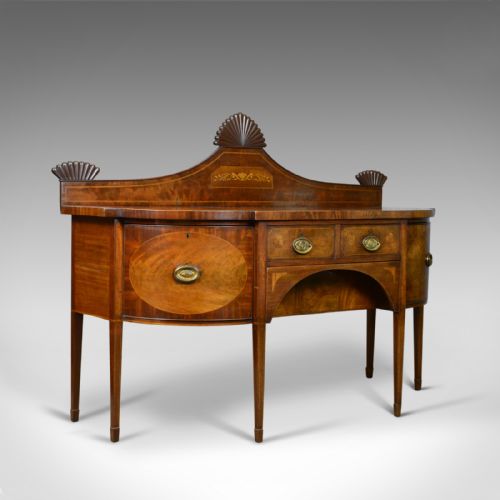 Large Antique Sideboard, English, Late Georgian, Server, Mahogany, Circa 1800