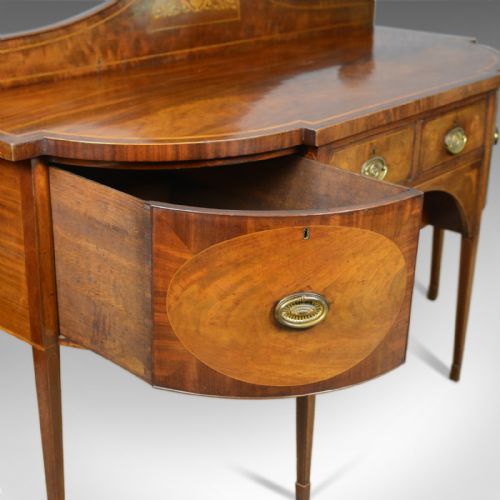 fig 2. Large Antique Sideboard, English, Late Georgian, Server, Mahogany, Circa 1800