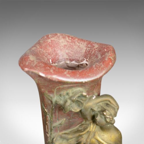 fig 3. Antique Plaster Vases, French, Art Nouveau, Amphora, Early 20th Century, c.1900