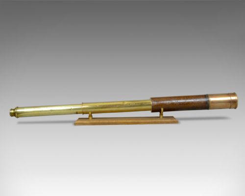 Antique Telescope, Two Draw, Refractor, Stampa and Son, London, Circa 1810