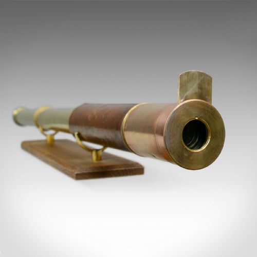 fig 2. Antique Telescope, Two Draw, Refractor, Stampa and Son, London, Circa 1810