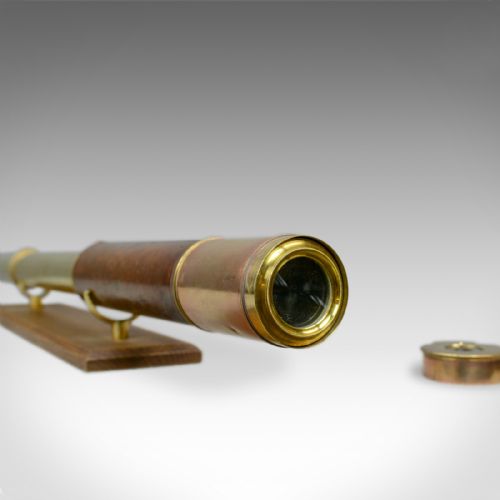 fig 3. Antique Telescope, Two Draw, Refractor, Stampa and Son, London, Circa 1810