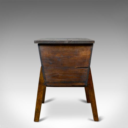 fig 2. Antique Dough Bin, French, Pine, Proving Chest, 19th Century and Later