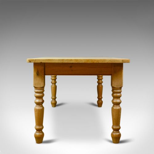 fig 2. Antique Dining Table, English, Victorian, Pine, Seating 8-10, Country, c1900