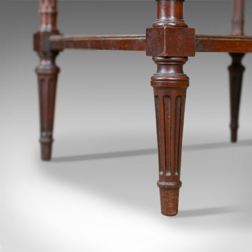 fig 1. Antique French Bedside Table, Louis XVI Taste, Constantin Potheau Circa 1910