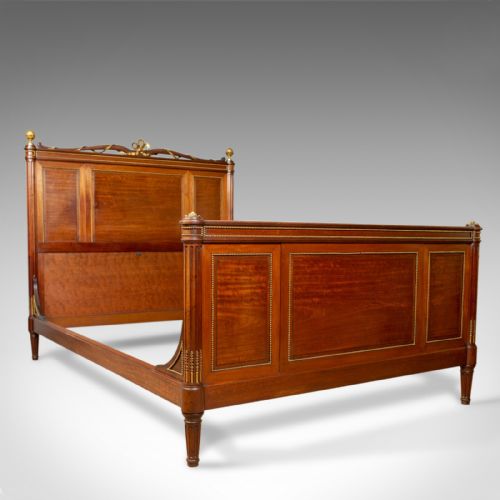Antique Bed Frame, French, Bedstead, Louis Xvi Taste, Constantin Potheau C.1910