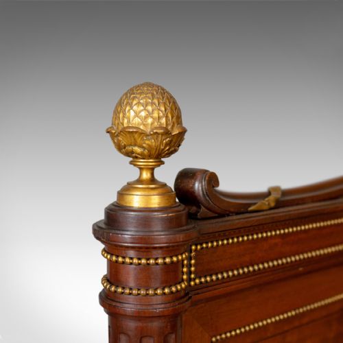 fig 4. Antique Bed Frame, French, Bedstead, Louis XVI Taste, Constantin Potheau c.1910