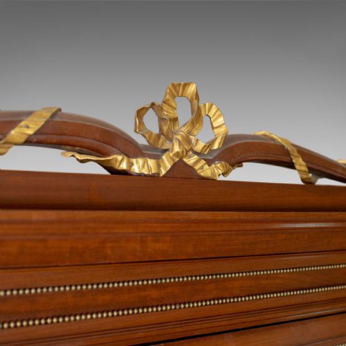 fig 3. Tall Antique Wardrobe, French, Louis XVI Taste, Constantin Potheau Circa 1910