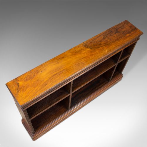 fig 2. Antique Open Bookcase, Regency and Later, Bookshelves, Rosewood, Circa 1830
