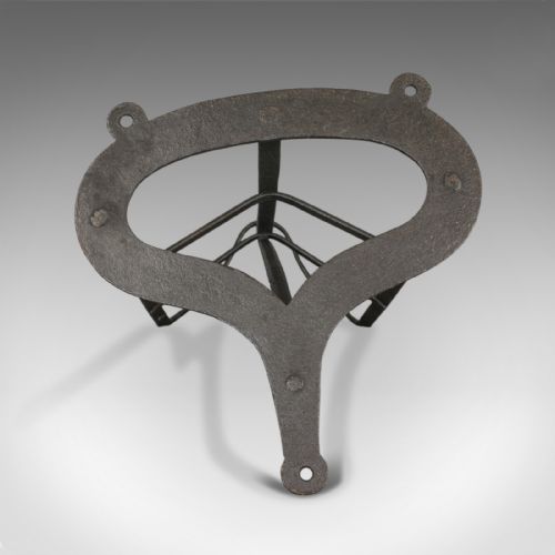 fig 1. Antique Saddle Rack, Wall Mounted, English, Victorian, Iron, Circa 1880