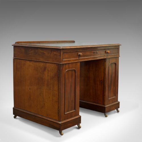 fig 1. Antique Architects Desk, Adjustable, Georgian, Mahogany, Draughtsman Circa 1810