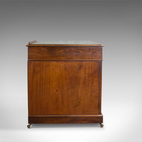 fig 3. Antique Architects Desk, Adjustable, Georgian, Mahogany, Draughtsman Circa 1810