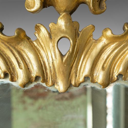 fig 3. Antique Wall Mirror, English, Victorian, Gilt Gesso, Classical Taste, Circa 1890
