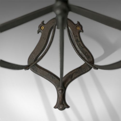 fig 4. Antique Saddle Rack, English, Victorian, Wall Mounted, Forged Iron, Circa 1900