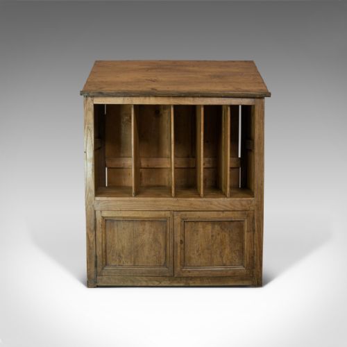fig 2. Antique Clerks Standing Desk, Victorian, Pine, circa 1890