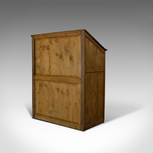 fig 4. Antique Clerks Standing Desk, Victorian, Pine, circa 1890