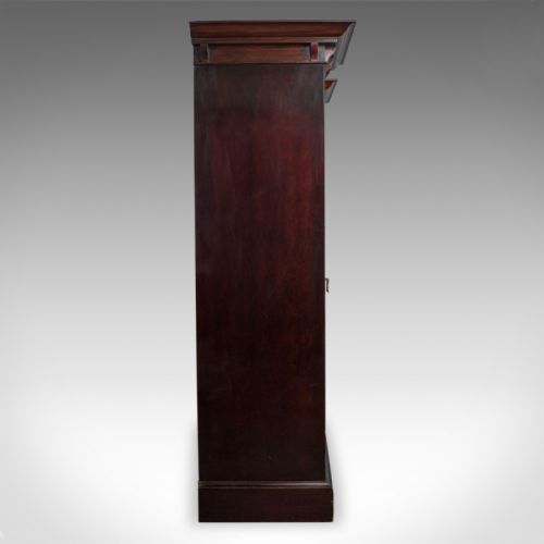 fig 2. Antique Wardrobe, Maple and Co, English, Mahogany, Victorian, Art Nouveau C.1880