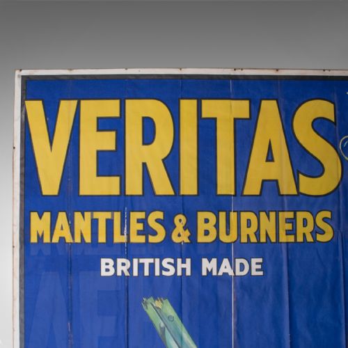 fig 2. Very Large Antique Advertisement Poster, Veritas, Lithograph, John Hassall c1920