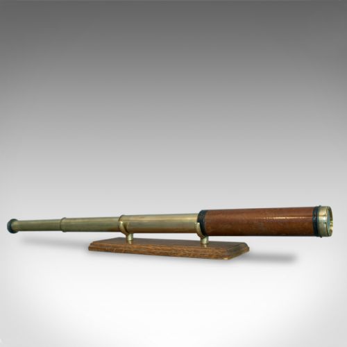 Antique Telescope, Bancks and Son, English, 3 Draw, Late 18th Century, C.1800