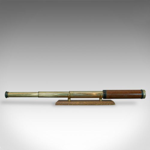 fig 2. Antique Telescope, Bancks and Son, English, 3 Draw, Late 18th Century, C.1800