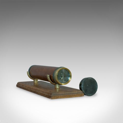 fig 4. Antique Telescope, Bancks and Son, English, 3 Draw, Late 18th Century, C.1800