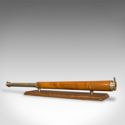 Antique Telescope, Single Draw Refractor, English, Georgian, Circa 1760