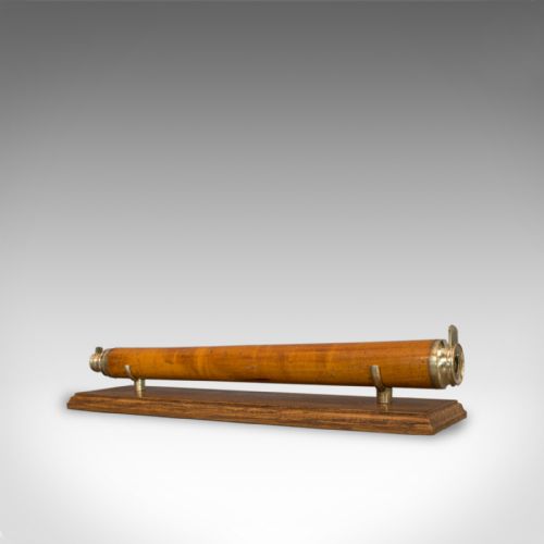 fig 1. Antique Telescope, Single Draw Refractor, English, Georgian, Circa 1760