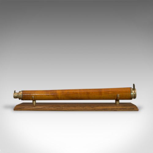 fig 3. Antique Telescope, Single Draw Refractor, English, Georgian, Circa 1760