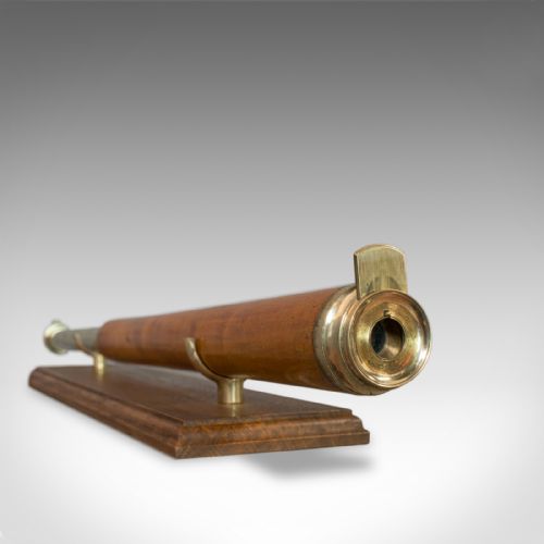fig 4. Antique Telescope, Single Draw Refractor, English, Georgian, Circa 1760