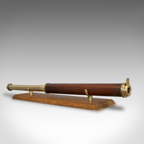 fig 1. Antique Telescope, Single Draw, Terrestrial, Astronomical, Georgian Circa 1760