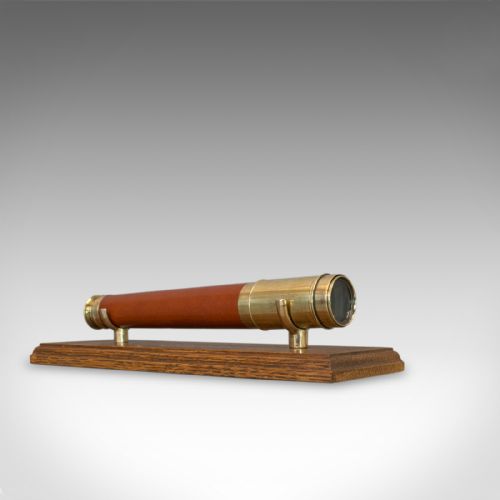 fig 1. Antique Telescope, English, Single Draw, Terrestrial, Astronomical, Circa 1790