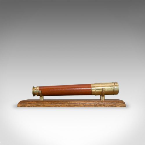 fig 2. Antique Telescope, English, Single Draw, Terrestrial, Astronomical, Circa 1790