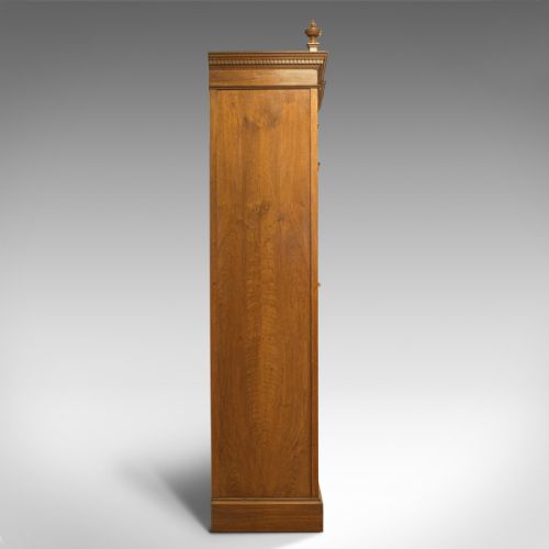 fig 3. Antique Triple Wardrobe, Scottish, Oak, Compactum, Victorian, Circa 1870