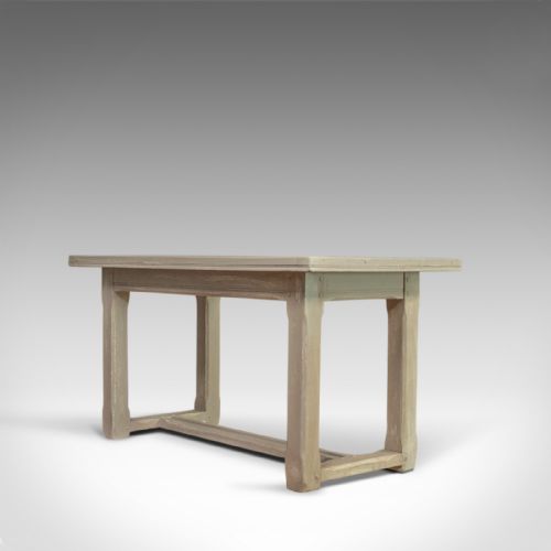 fig 2. Antique Dining Table, Jacobean Revival, Painted, Oak, Refectory, Seats 4, c.1910