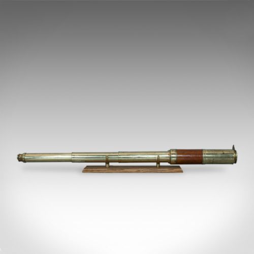 fig 2. Antique Telescope, 3 Draw, Terrestrial, Astronomical, English, Georgian, C.1780