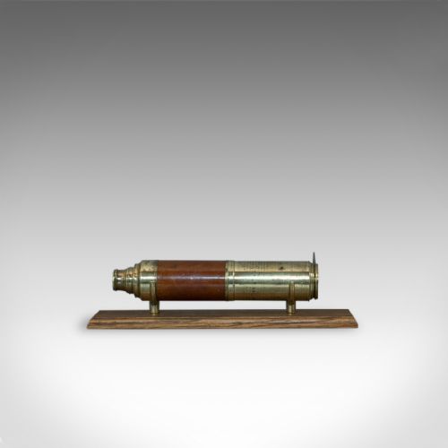fig 3. Antique Telescope, 3 Draw, Terrestrial, Astronomical, English, Georgian, C.1780