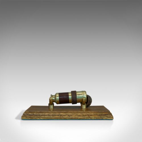 fig 2. Antique Pocket Telescope, 6 Draw, English, Compact, Negretti and Zambra, C.1860