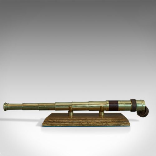 fig 3. Antique Pocket Telescope, 6 Draw, English, Compact, Negretti and Zambra, C.1860