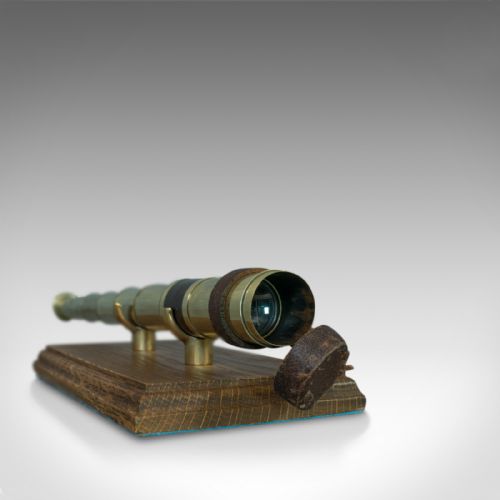 fig 4. Antique Pocket Telescope, 6 Draw, English, Compact, Negretti and Zambra, C.1860