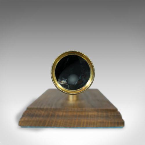 fig 3. Antique Pocket Telescope, Three Draw, Refractor, English, Victorian, Circa 1870