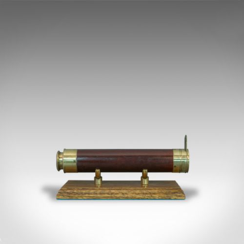 fig 3. Antique Telescope, 2 Draw Refractor, Terrestrial, Astronomical, English, C.1810
