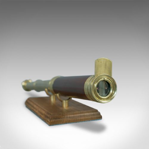fig 4. Antique Telescope, 2 Draw Refractor, Terrestrial, Astronomical, English, C.1810