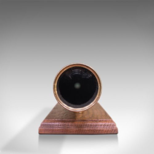 fig 2. Antique Telescope, 3 Draw, Pocket Refractor, Dollond London, Mid 19th Century