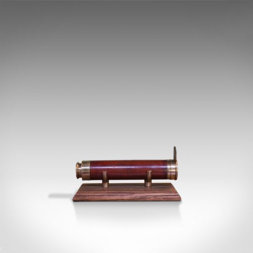 fig 4. Antique Telescope, 2 Draw Refractor, English, Georgian, 18th Century, Circa 1800